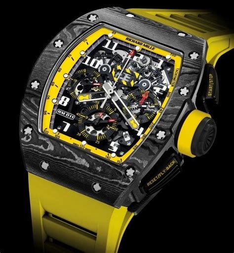 richard mille schwarz gelb|richard mille watches.